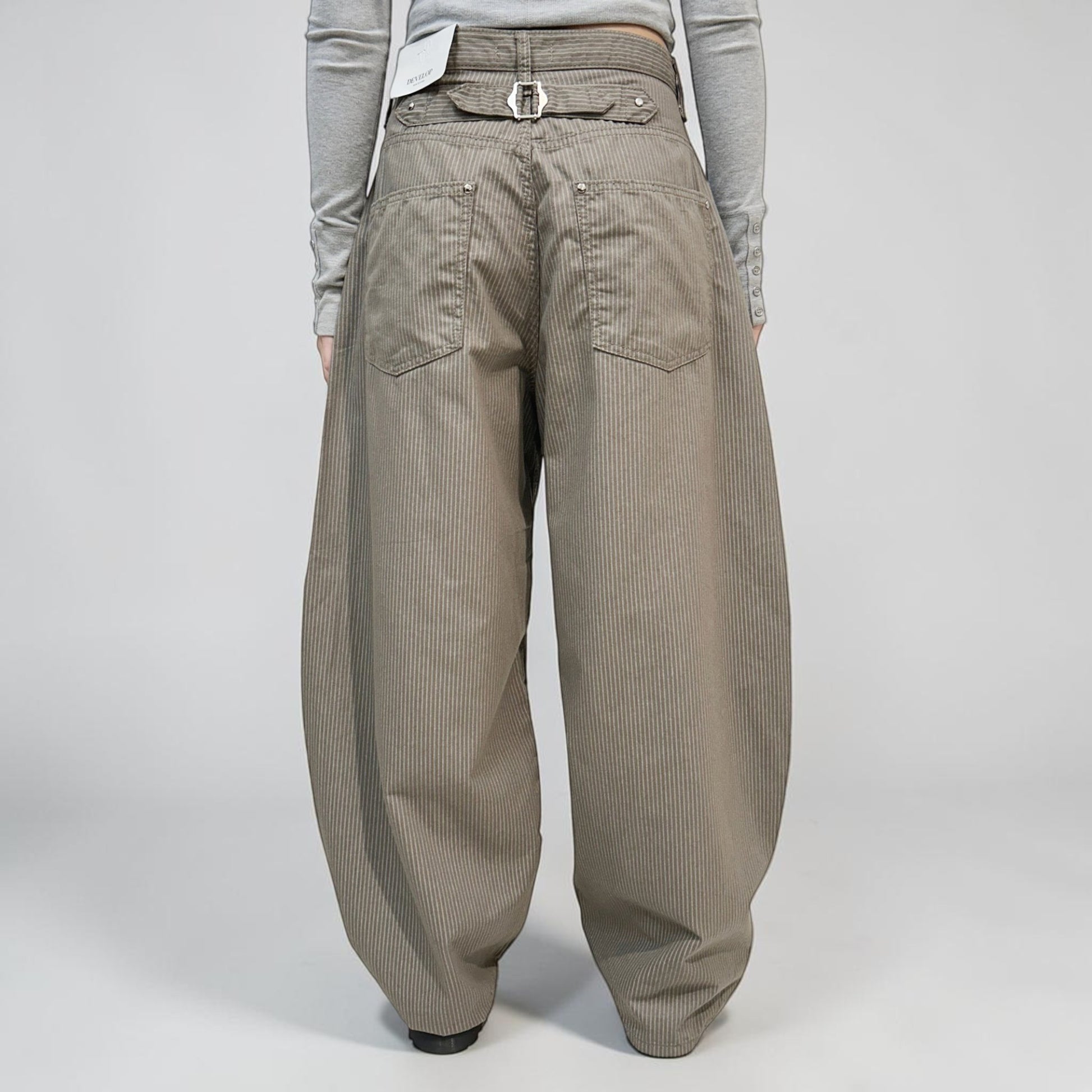 Develop Korea No Doubt Pants Olive | ODD EVEN