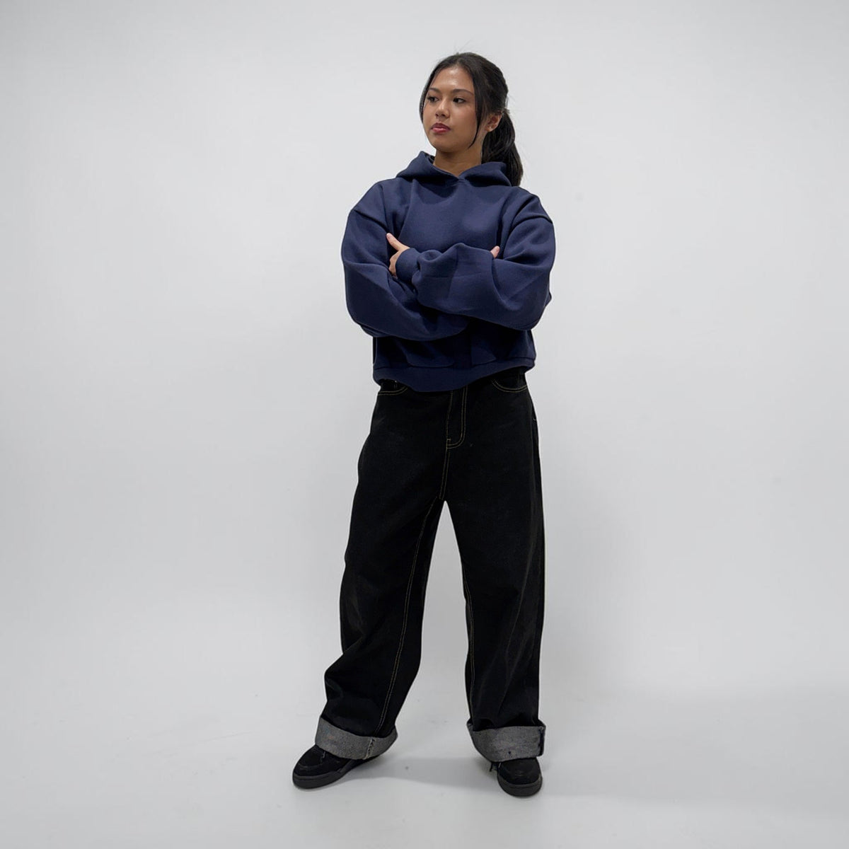 Invis-Able Hamptons Pullover Hoodie Navy | ODD EVEN