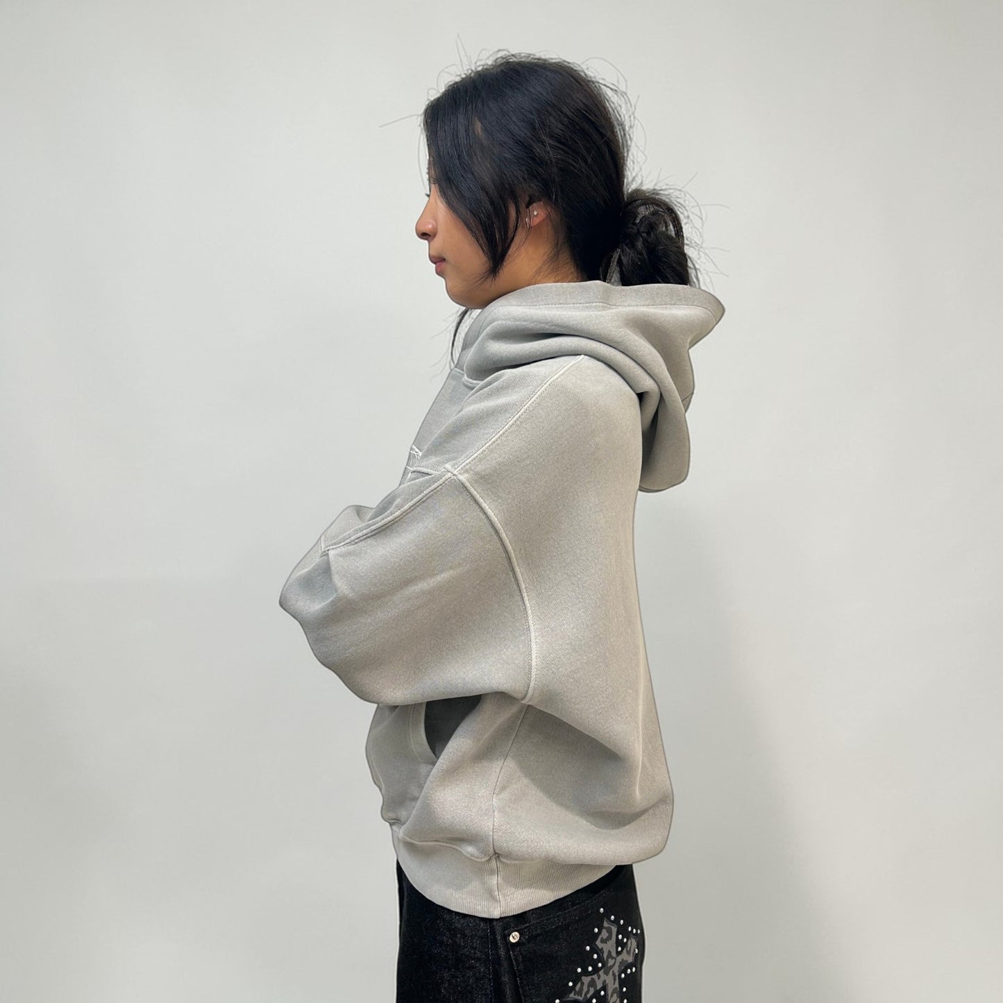 Invis-Able Nu/Metal Hoodie Grey