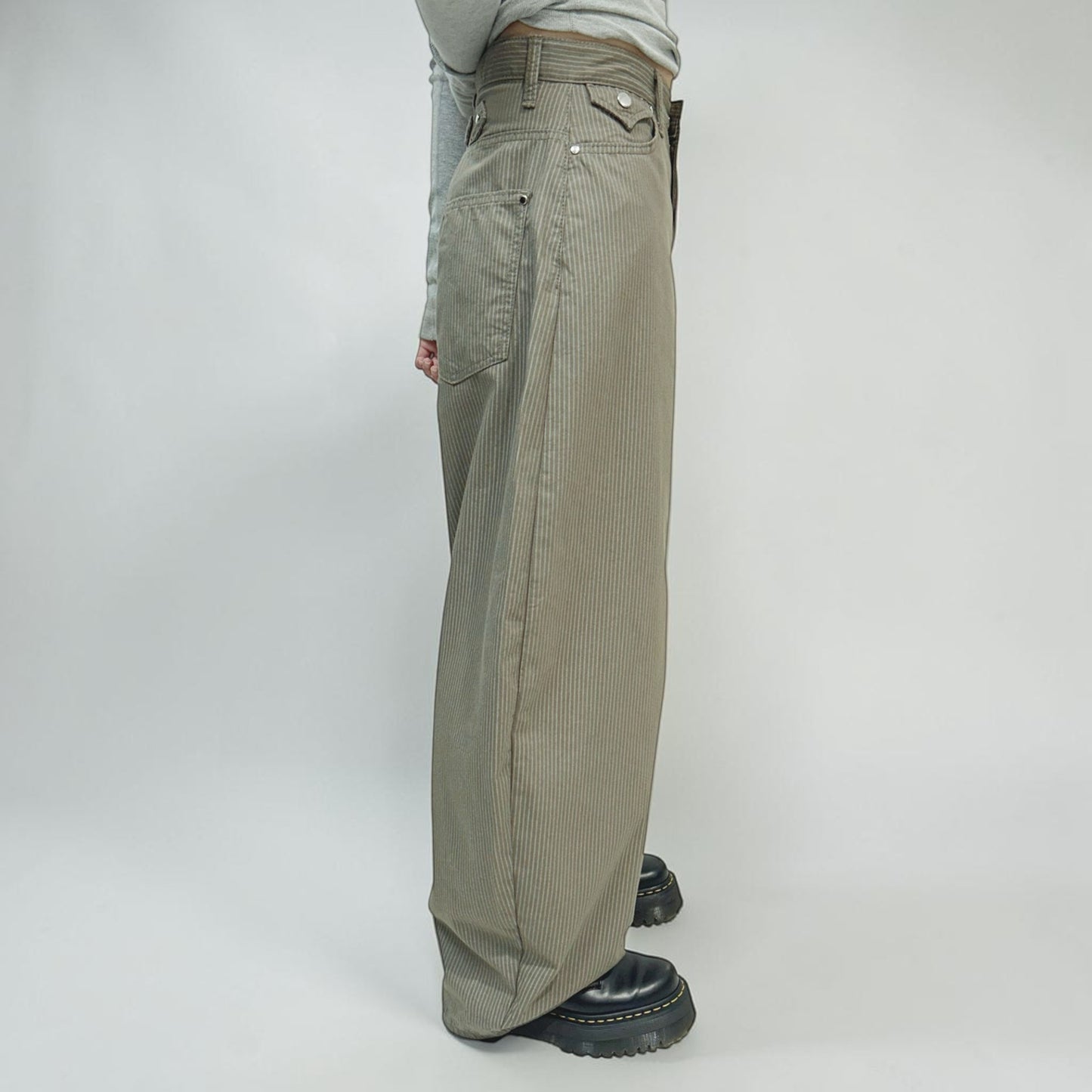 Develop Korea No Doubt Pants Olive | ODD EVEN