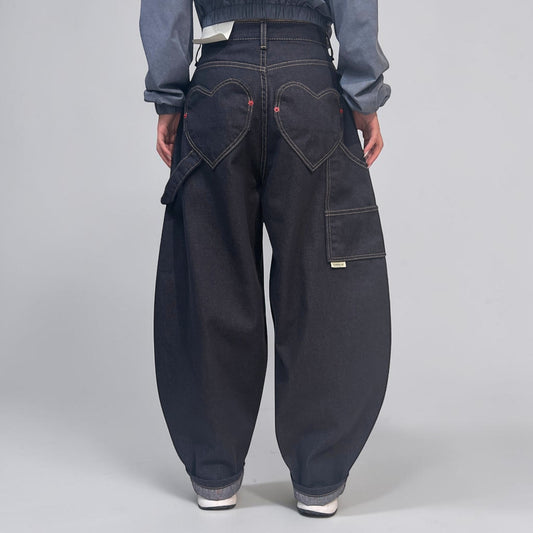 Develop Korea Heartbreak Jeans Indigo | ODD EVEN