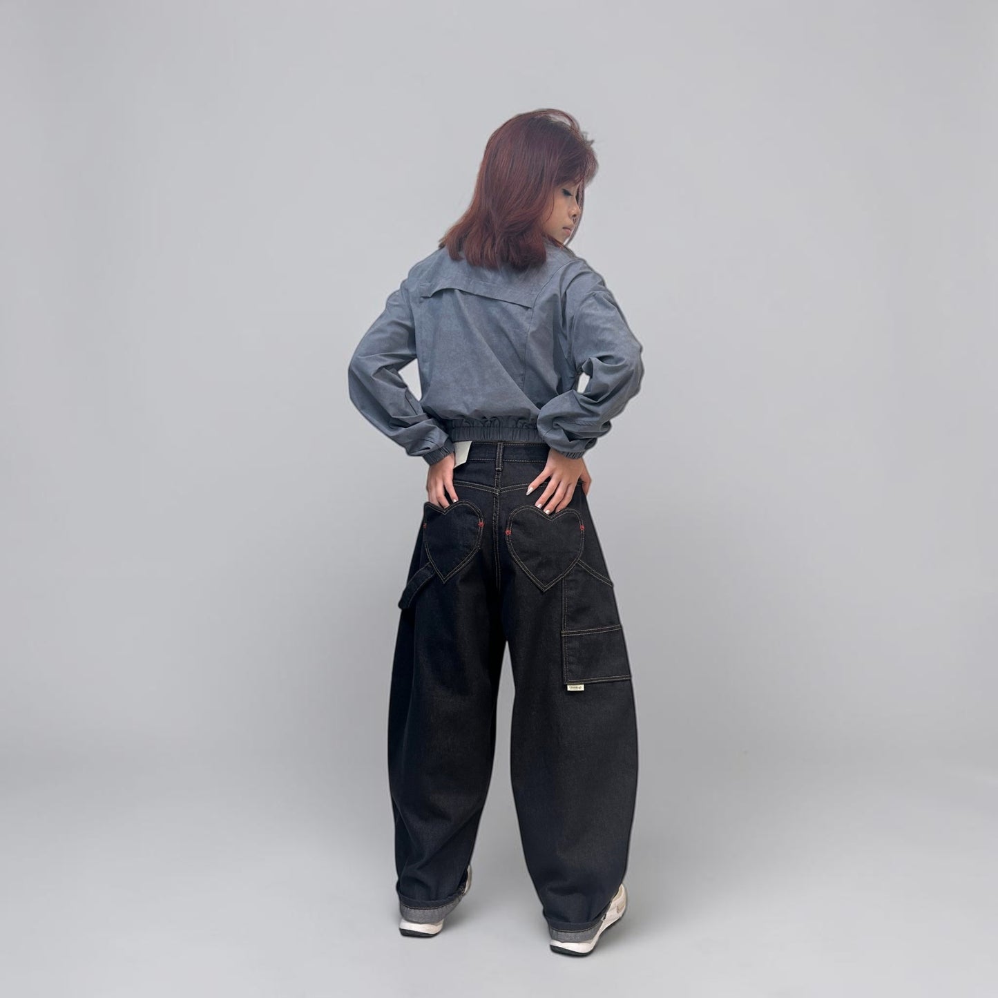 Develop Korea Heartbreak Jeans Indigo | ODD EVEN