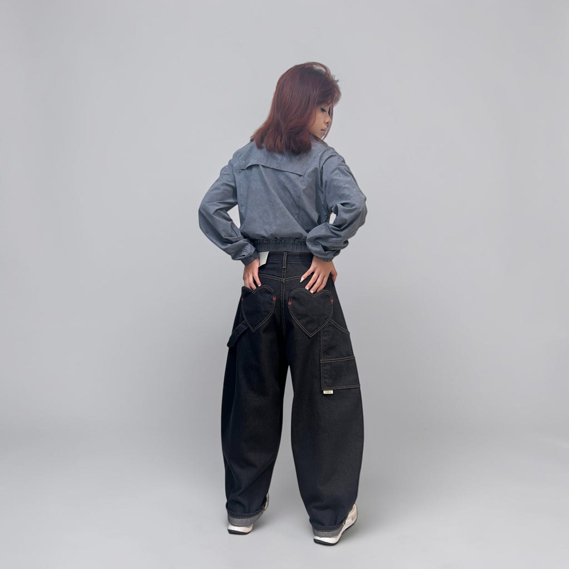 Develop Korea Heartbreak Jeans Indigo | ODD EVEN