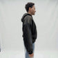 By Attention Paint Wash Black Zip-Up | ODD EVEN