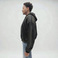By Attention Paint Wash Black Zip-Up | ODD EVEN