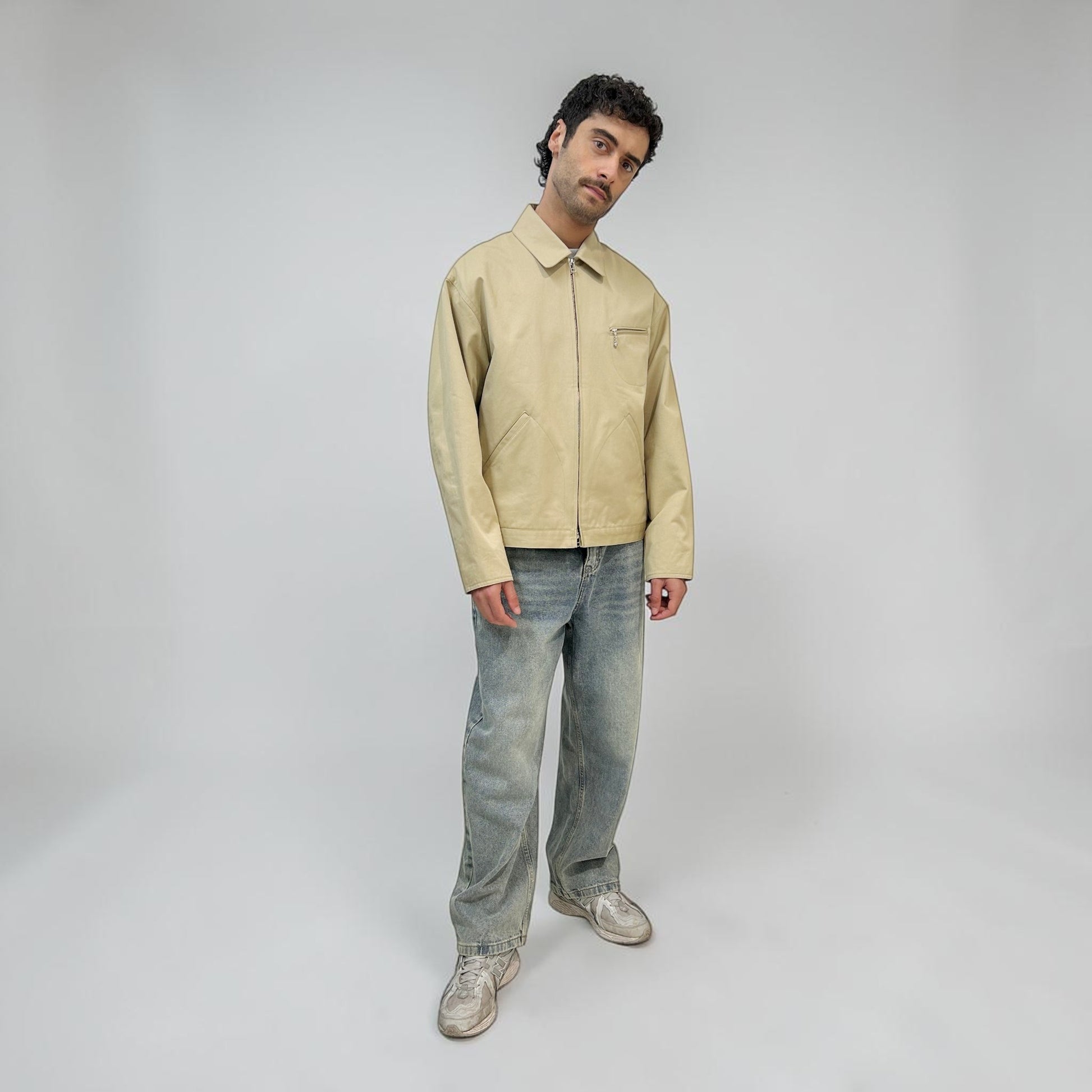Howell Industry Jacket Tan | ODD EVEN