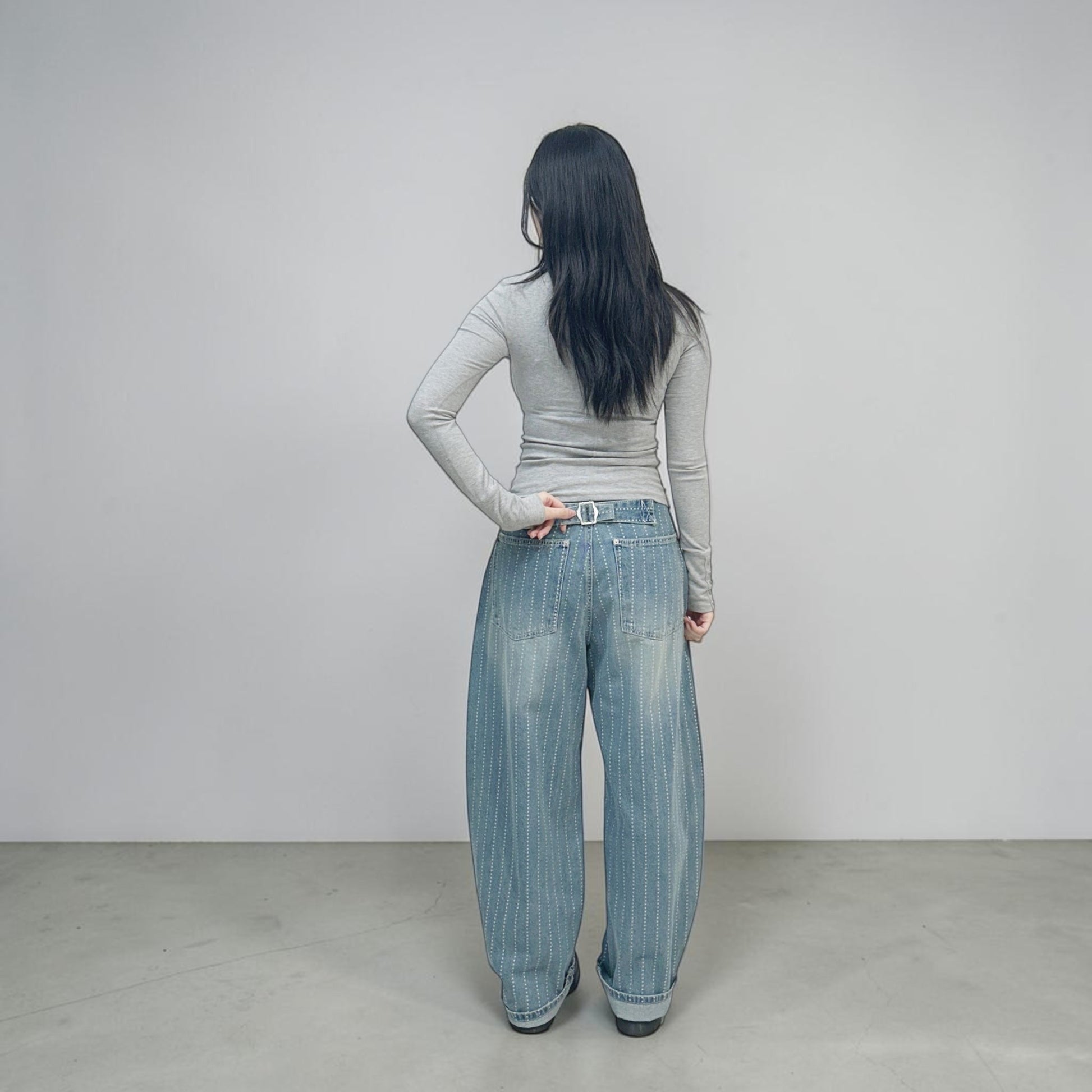 Develop Korea All Star Jeans Blue | ODD EVEN