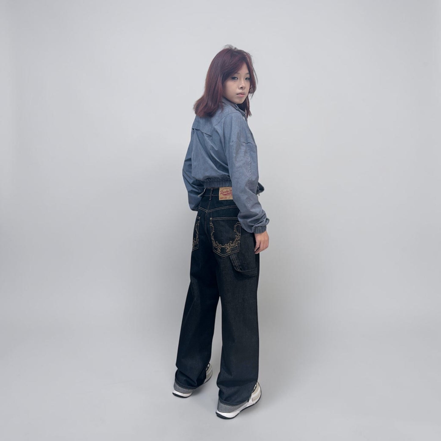 Develop Korea Golden Jeans Black | ODD Even