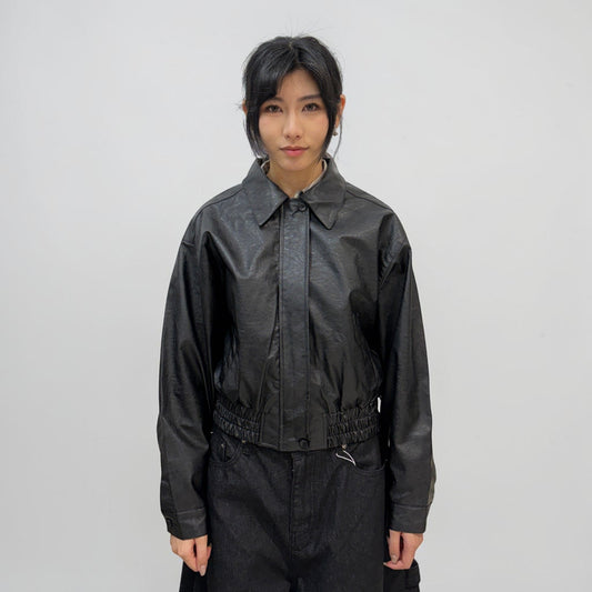 Askhaki Seoul Lola Vegan Leather Jacket
