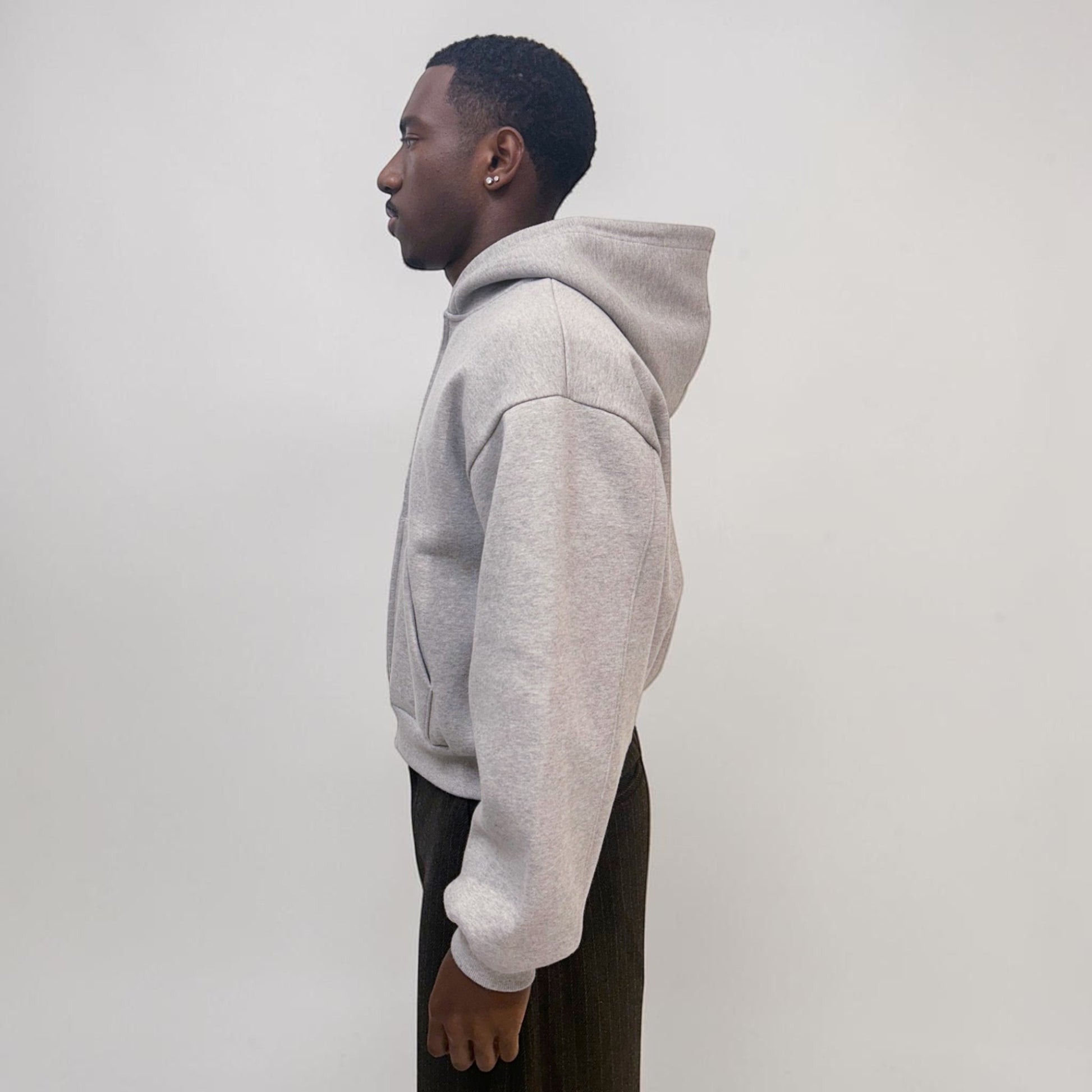 Invis-Able Hamptons Zip Hoodie Dark Grey | ODD EVEN