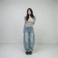 Develop Korea Perfect Circle Jeans Blue | ODD EVEN
