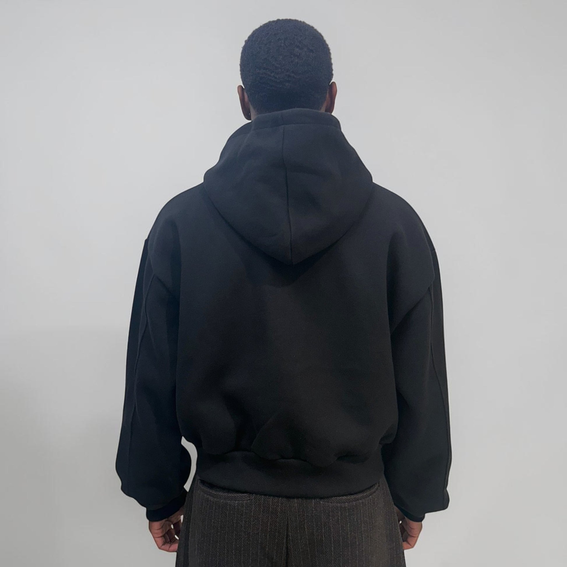 Invis-Able Hamptons Zip Hoodie Black | ODD EVEN