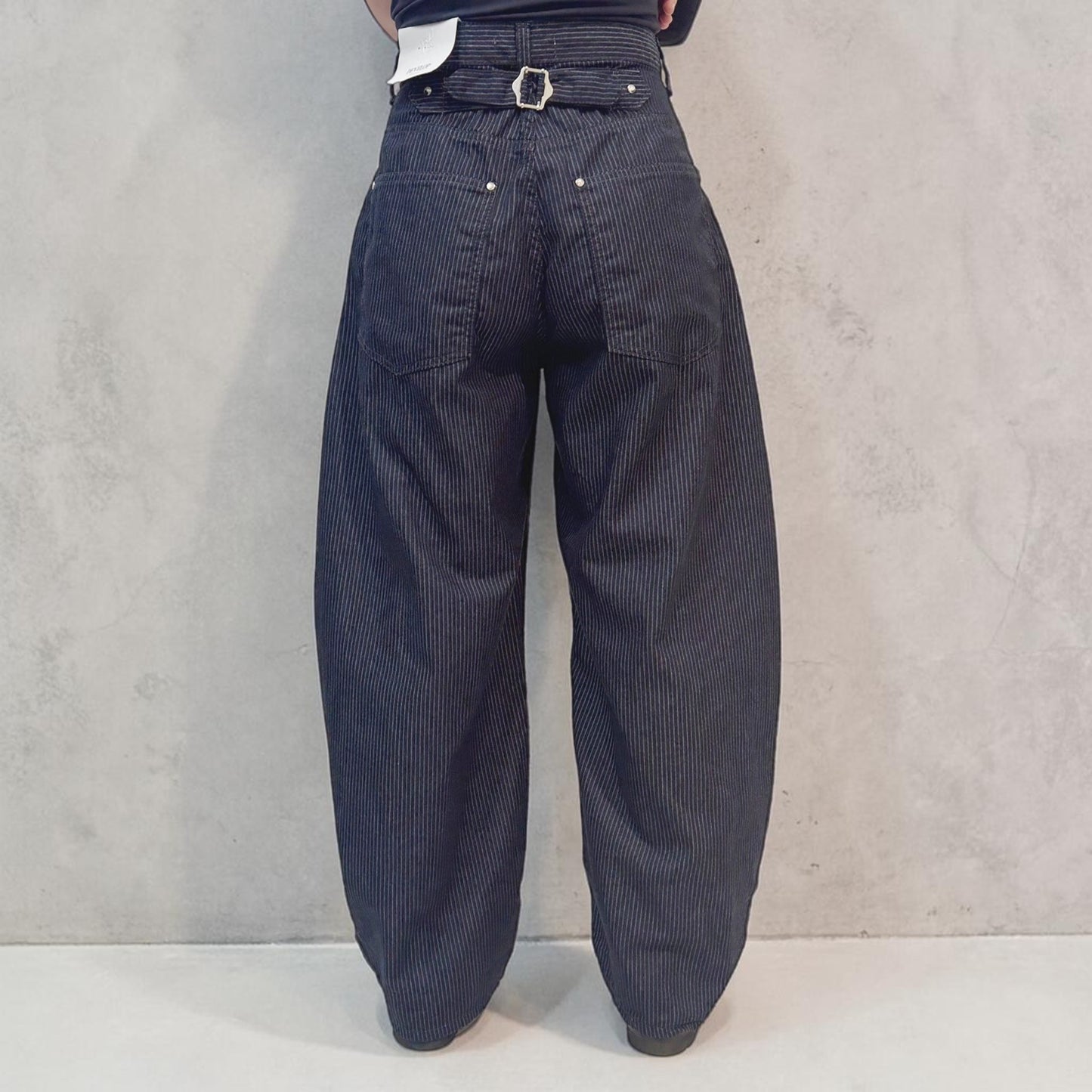 Develop Korea No Doubt Pants Dark Navy | ODD EVEN