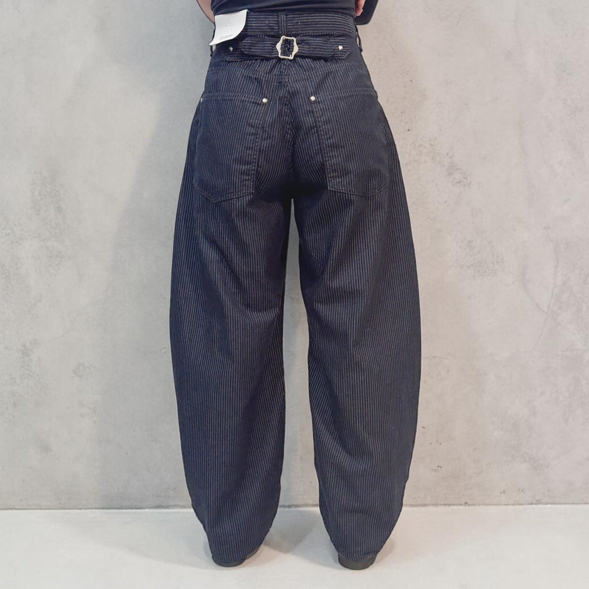 Develop Korea No Doubt Pants Dark Navy | ODD EVEN