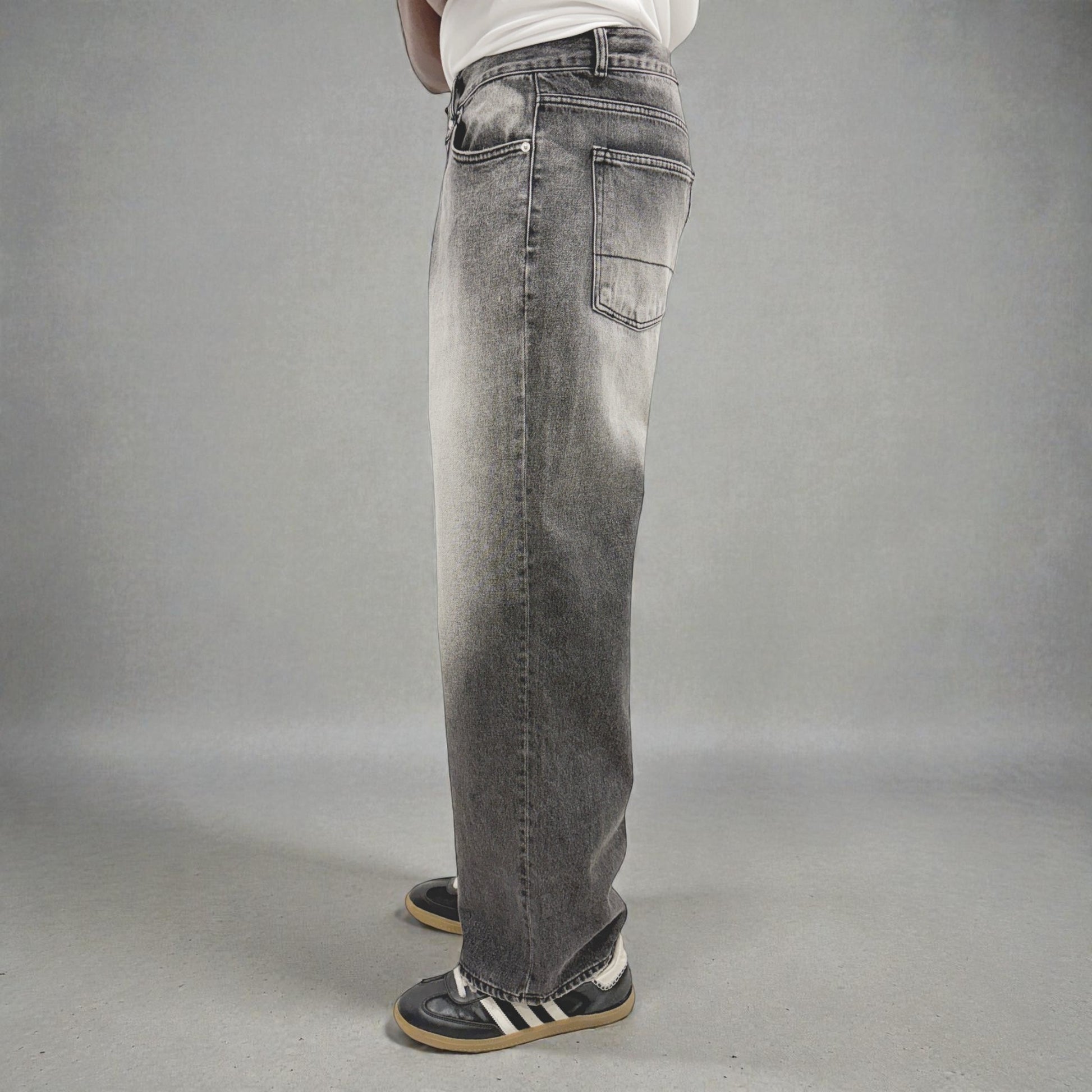 Avec Design Acid Drop Jeans Black | ODD EVEN
