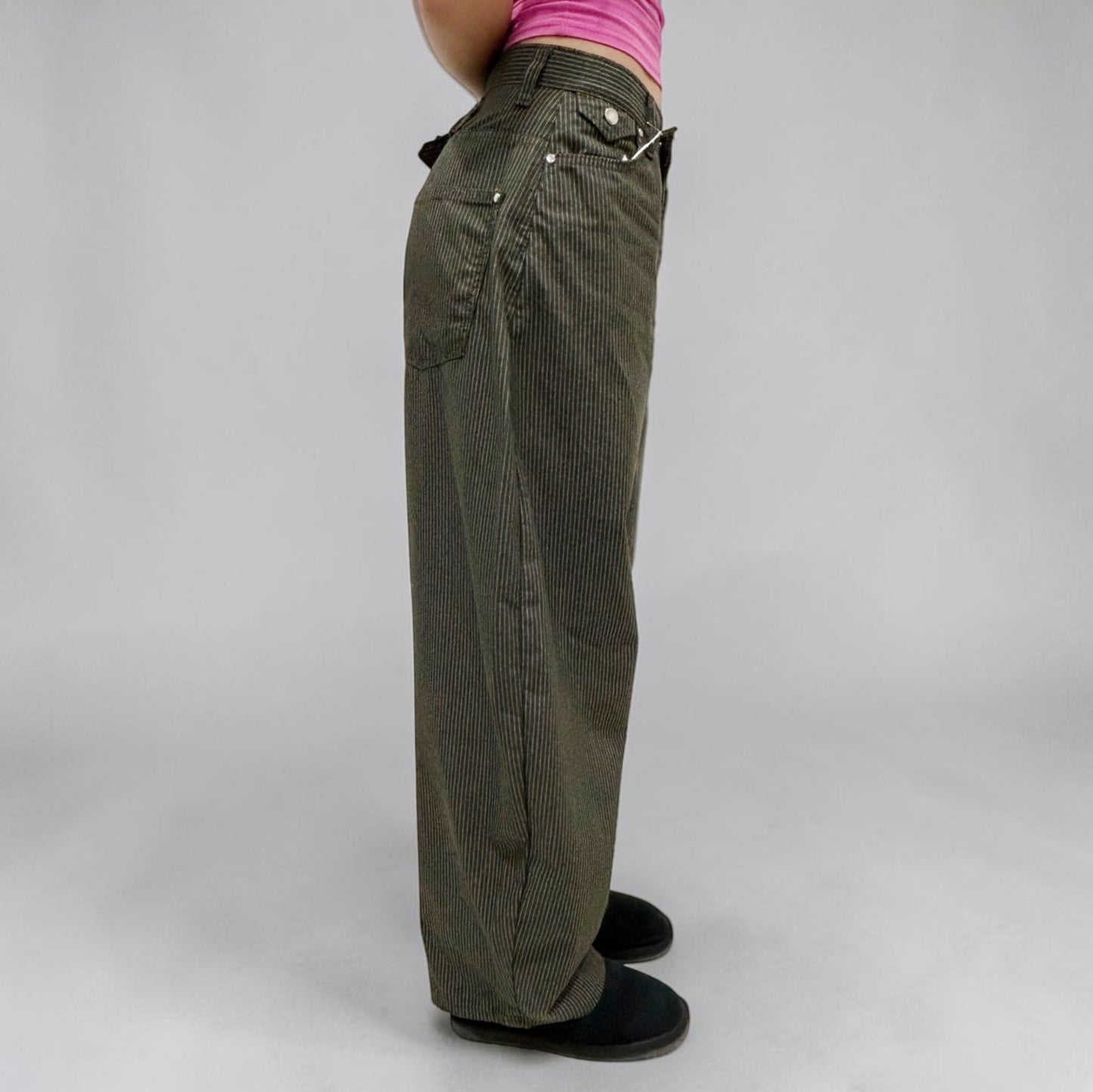 Develop Korea No Doubt Pants Forest Green | ODD EVEN