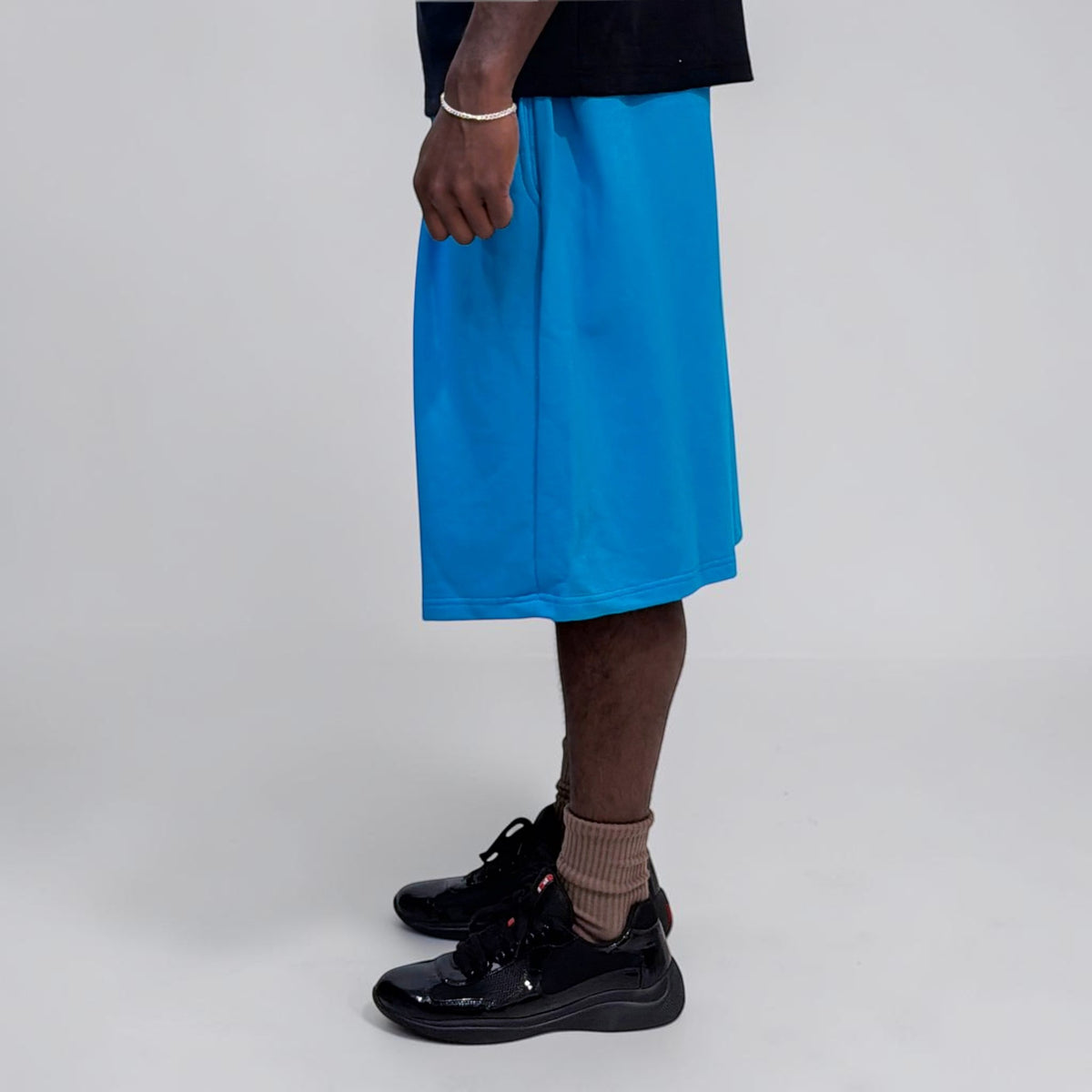 By Attention Athletic Sweat Shorts Hyper Blue
