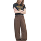 Develop Korea 4 Life Jeans Brown | ODD EVEN