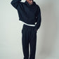 Lur Baggy Track Pants Black | ODD EVEN