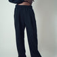 Lur Baggy Track Pants Black | ODD EVEN