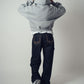 Develop Korea Golden Crown Jeans Black | ODD Even