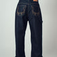 Develop Korea Golden Crown Jeans Black | ODD Even