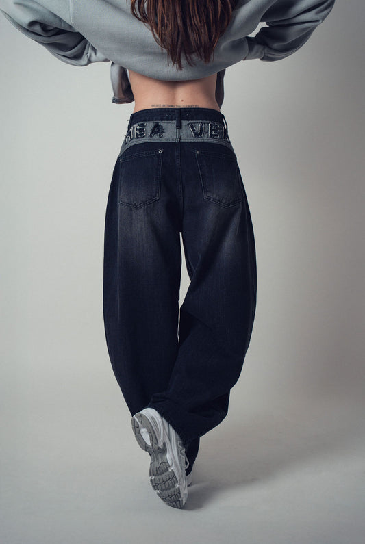 Develop Korea HEAVEN Jeans Black | ODD EVEN
