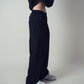 Lur Baggy Track Pants Black