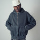 Invis-Able Athletic Zip Hoodie Charcoal | ODD EVEN