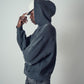 Invis-Able Athletic Zip Hoodie Charcoal | ODD EVEN