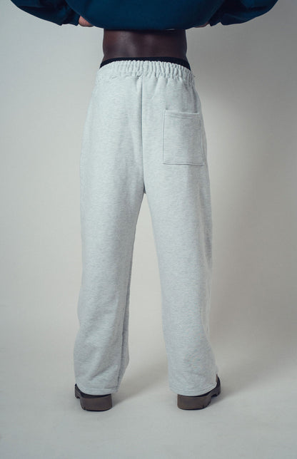 Lur Baggy Track Pants Light Grey | ODD EVEN