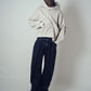 Howell Pleat Balloon Jeans Black | ODD EVEN