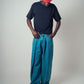 Howell Pleat Balloon Jeans Bluee | ODD EVEN