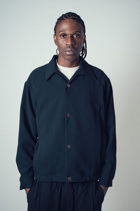 Ilcorso Classic Button Up Black | ODD EVEN