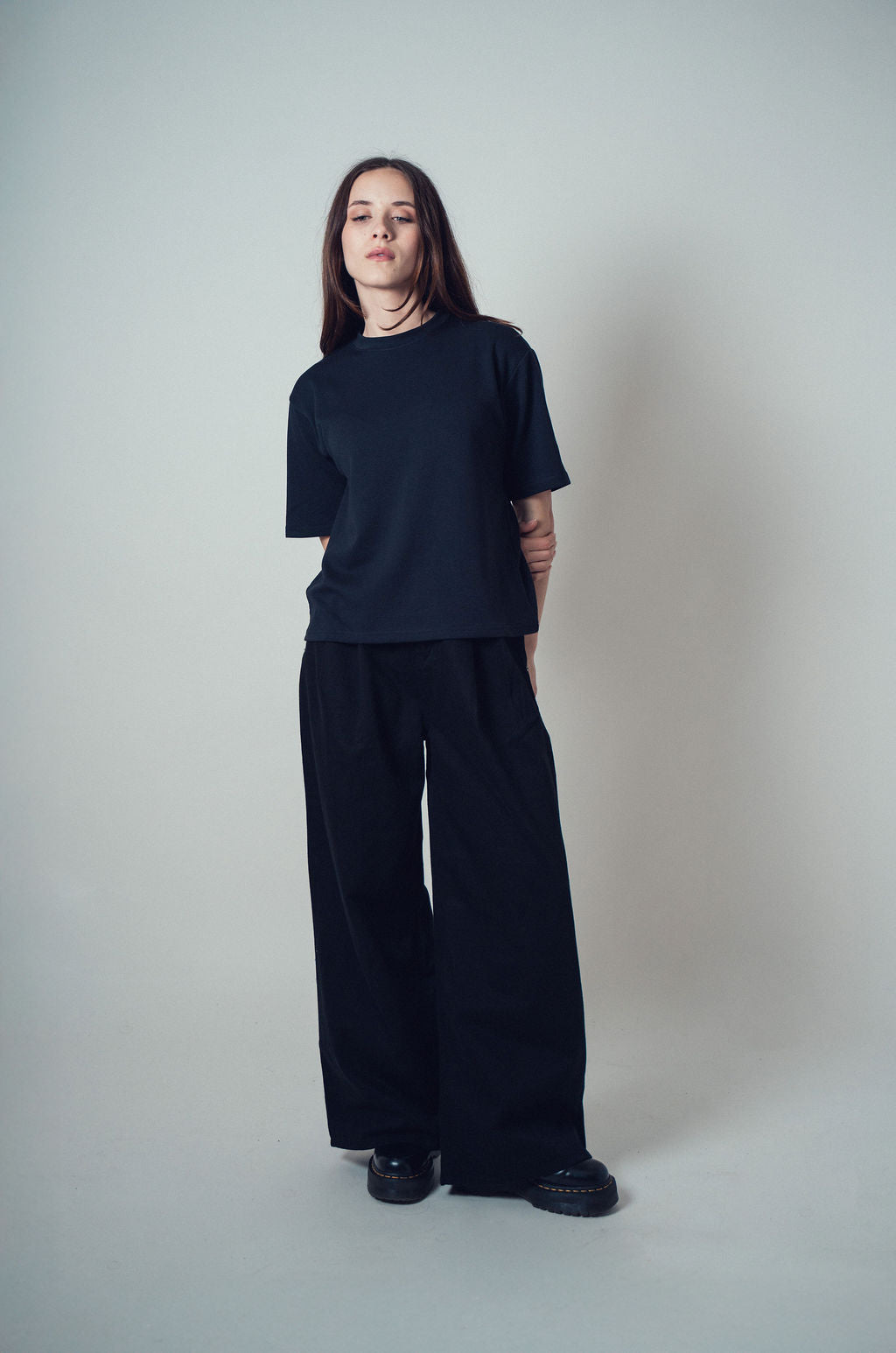 Develop Korea Rain Drop Jeans Black | ODD EVEN