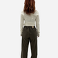 Margaret 2-Tuck Wide Leg Pants Brown | ODD EVEN