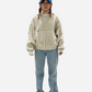 Invis-Able Athletic Box Zip Hoodie V2 Beige | ODD EVEN