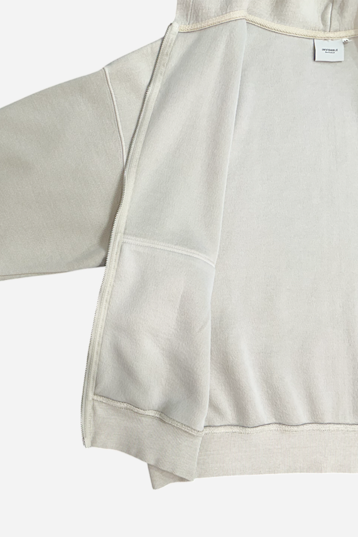 Invis-Able Athletic Box Zip Hoodie V2 Beige