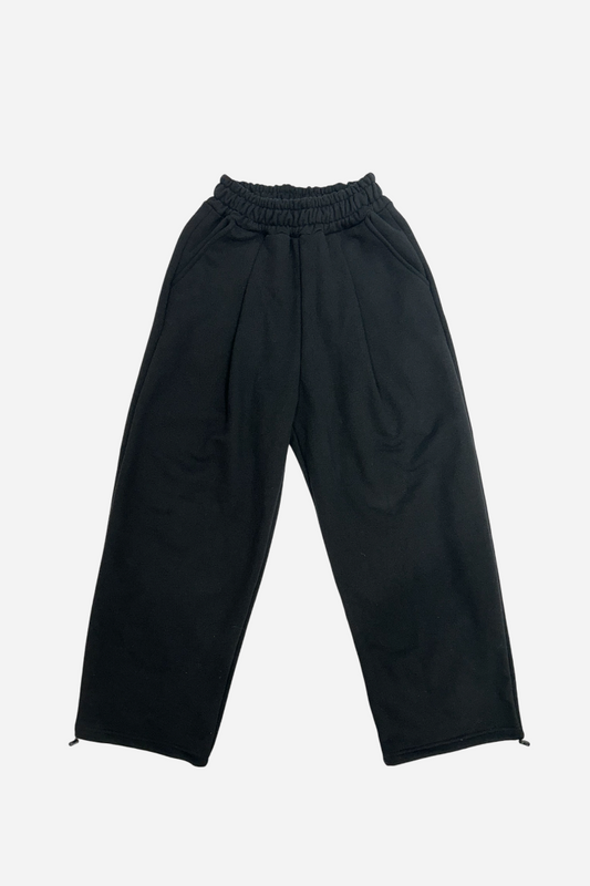 Lur Baggy Track Pants Black | ODD EVEN