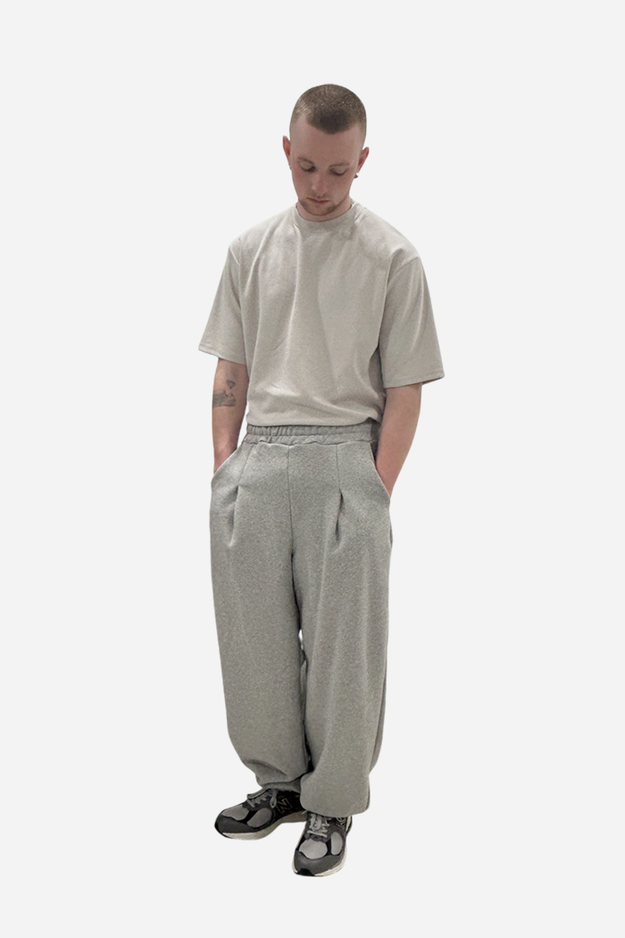 Lur Baggy Track Pants Dark Grey | ODD EVEN