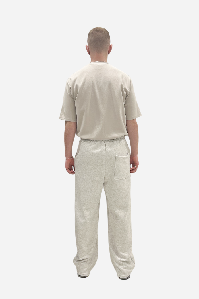 Lur Baggy Track Pants Light Grey | ODD EVEN