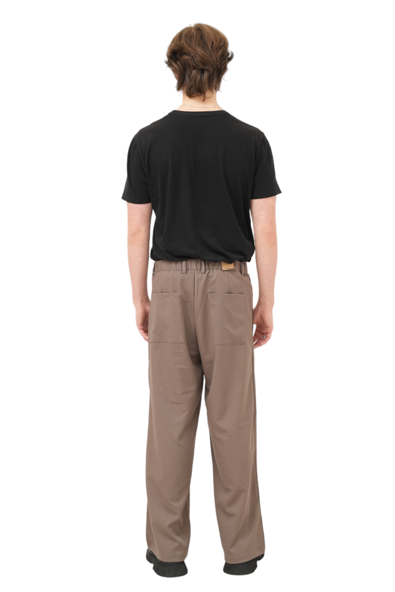 Invis-Able Magaret 2-Tuck Pants Brown