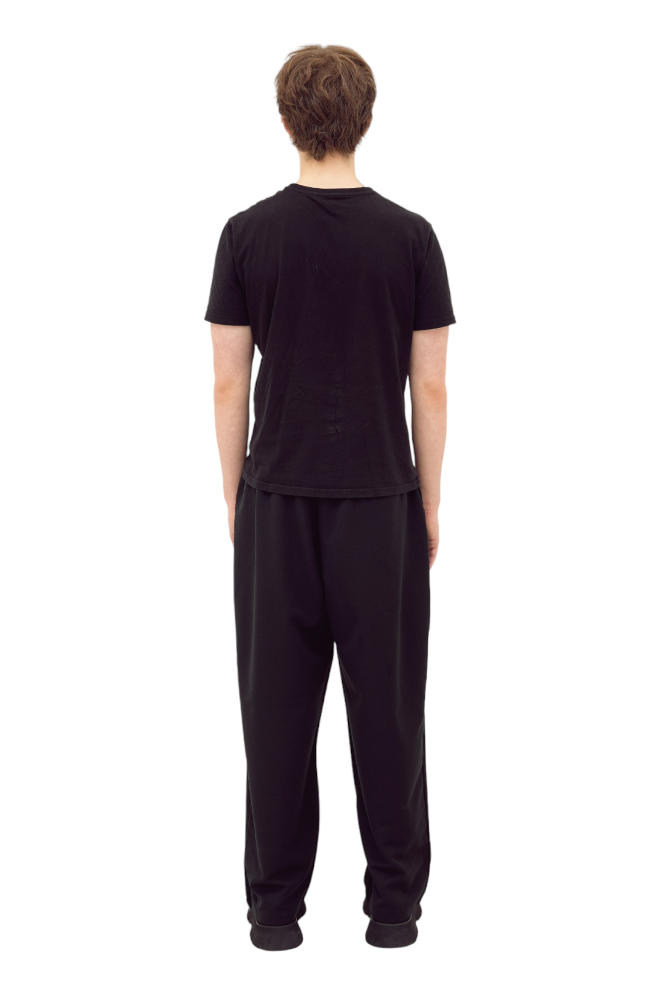 Eden 1-Tuck Pants Black