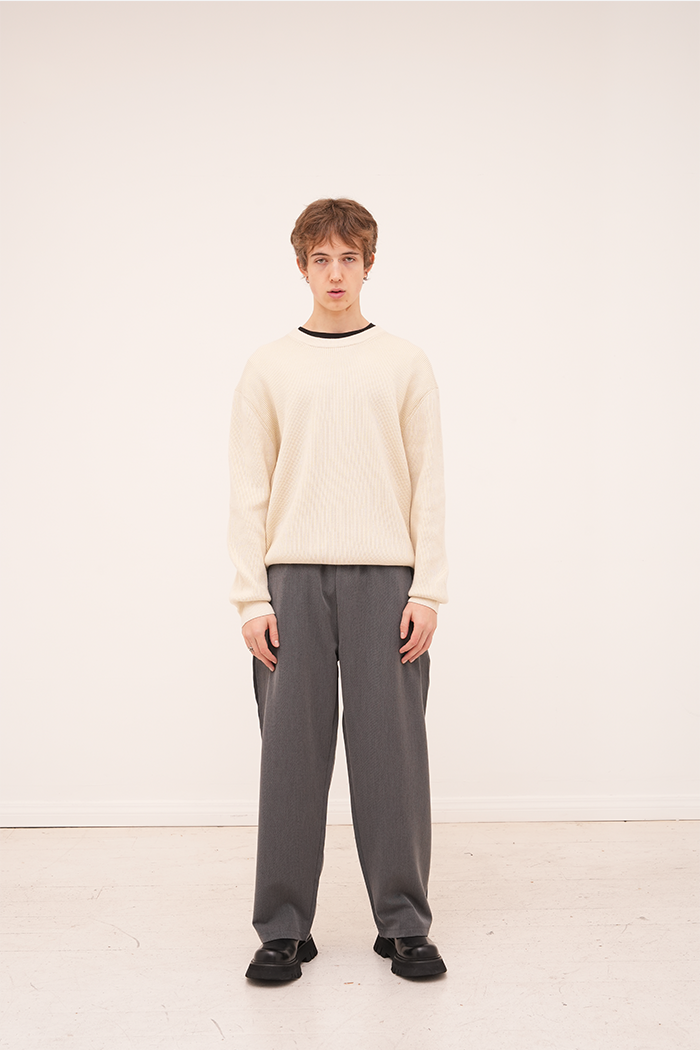 Eden 1-Tuck Pants Black | ODD EVEN