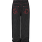 Develop Korea Bleeding Love Jeans Black | ODD EVEN