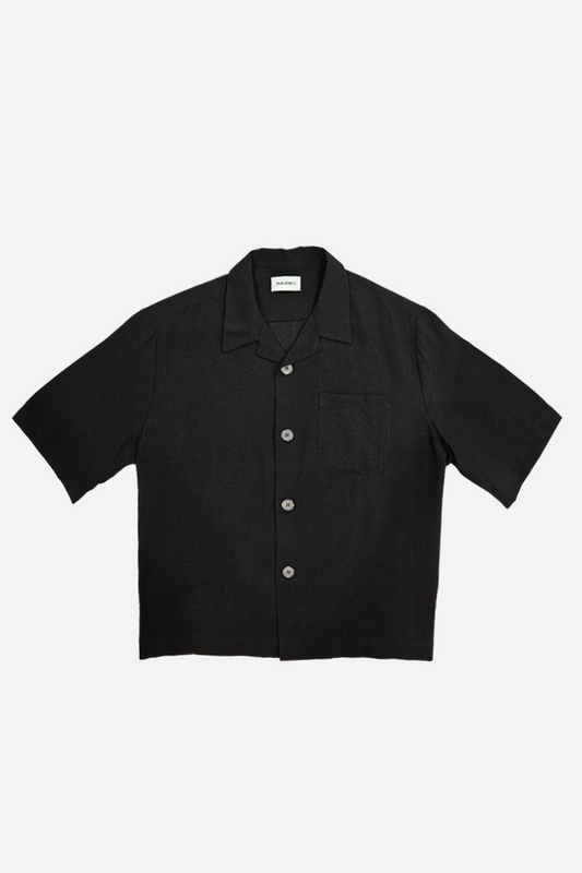 Malenkii Bloom Vacation S/S Shirt Black | ODD EVEN