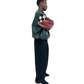 By Attention Burn Racing Jacket Forest Green