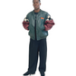 By Attention Burn Racing Jacket Forest Green | ODD EVEN