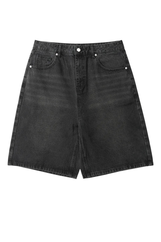 Toffee Cactus Jorts Black | ODD EVEN
