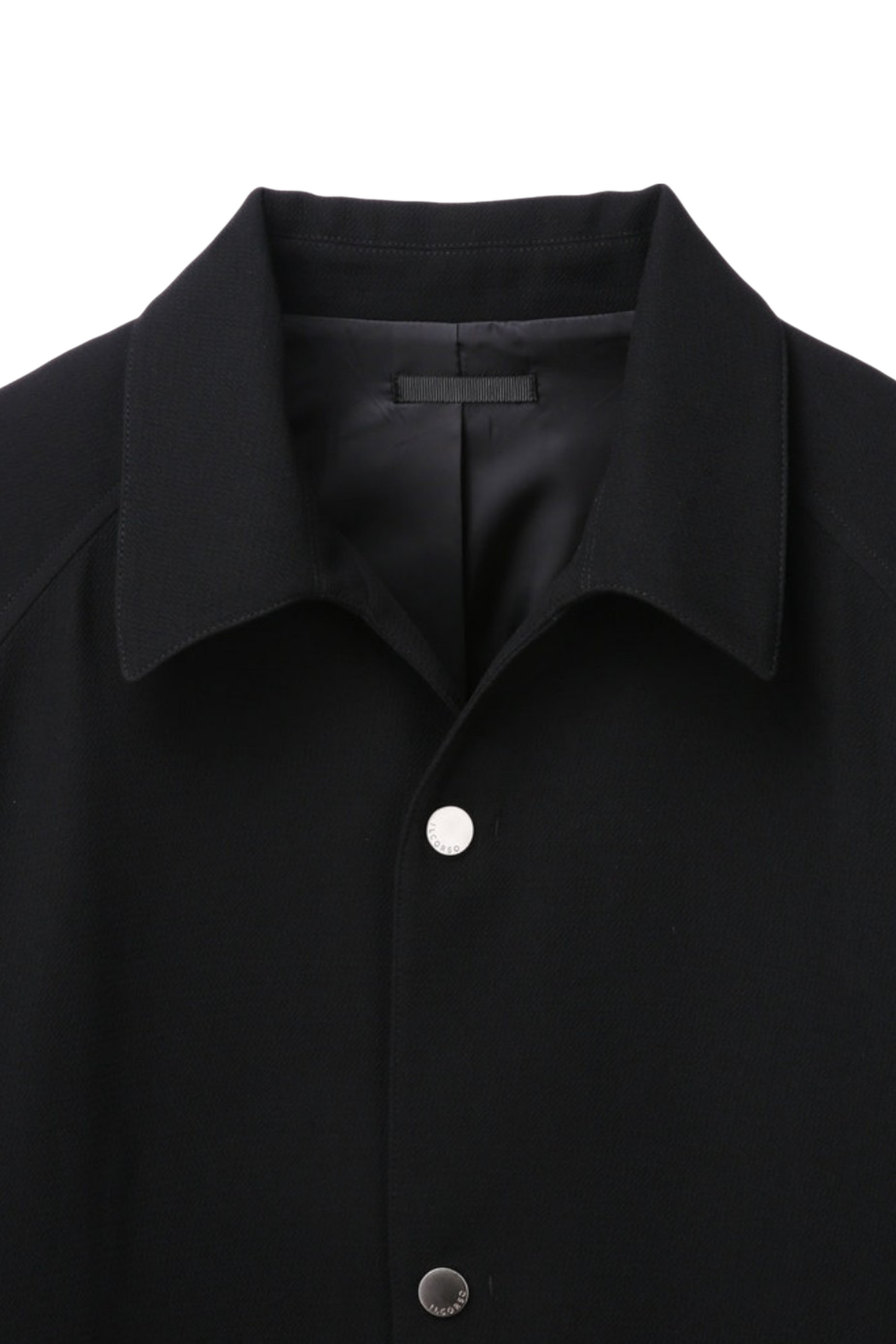 Ilcorso Classic Button Up Black | ODD EVEN